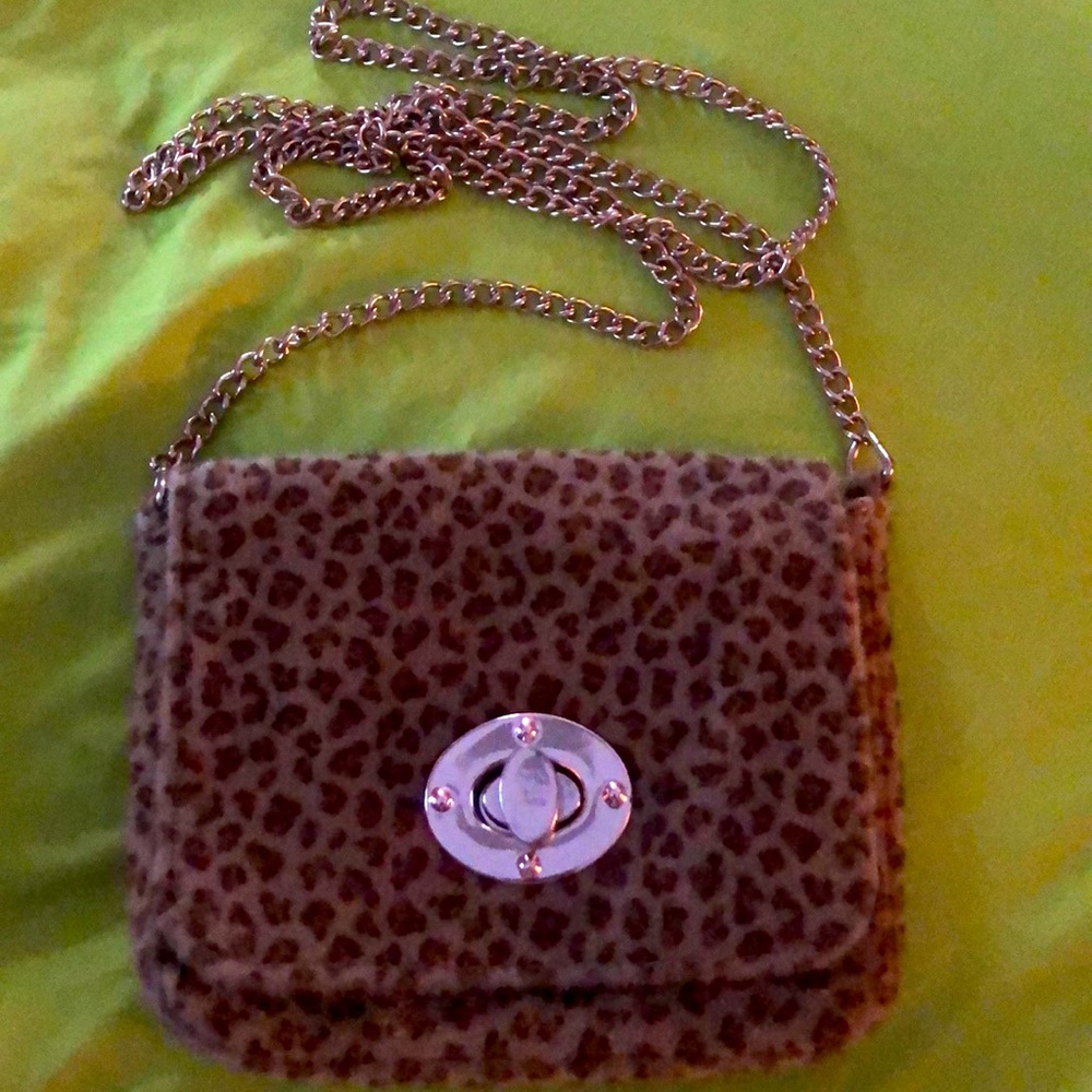 Vintage Calf Hair Cheetah bag